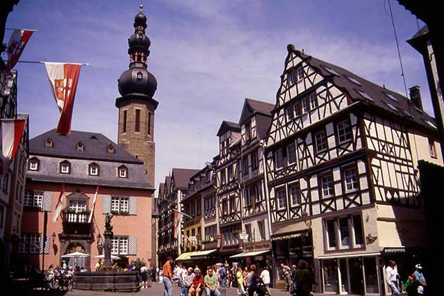 Marktplatz in der cochemer Altsdadt